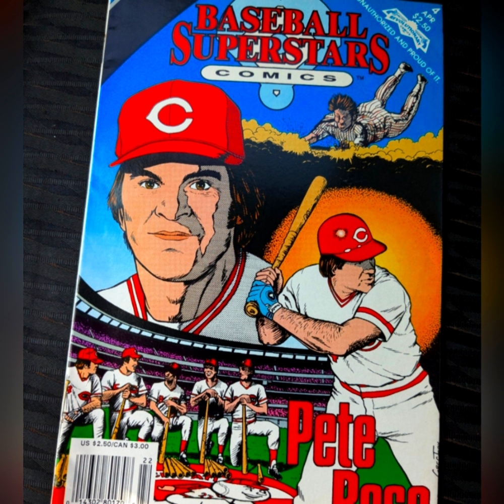 Baseball Superstars Comics - Pete Rose Edition